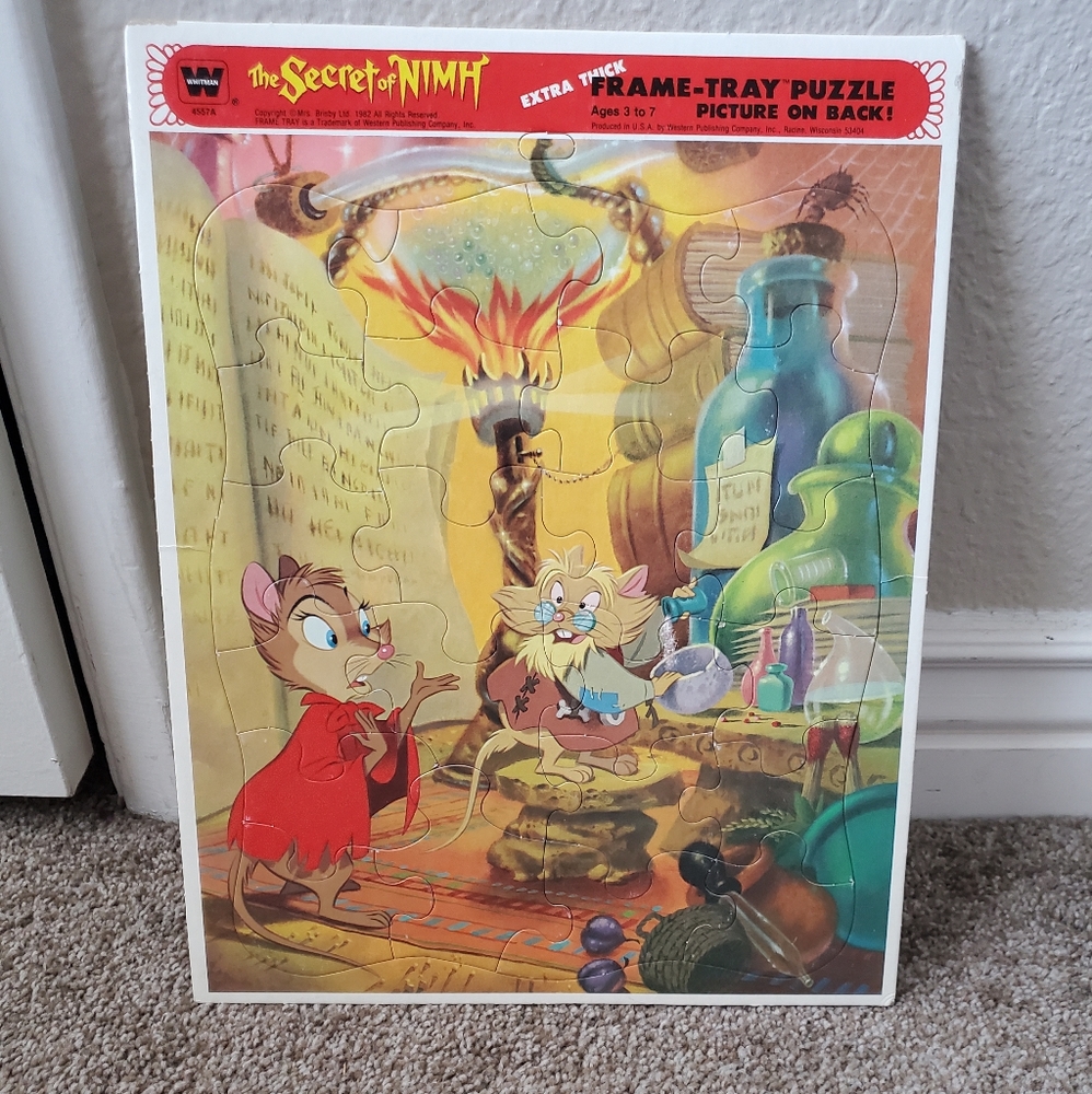 Vintage secret life of nihm puzzle